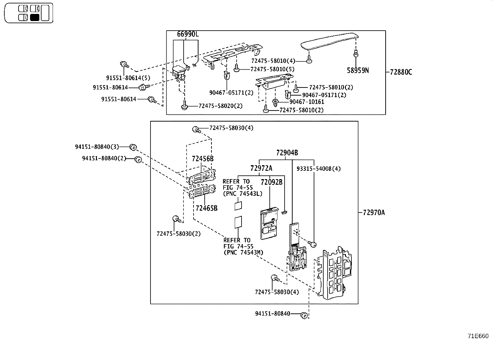 71016-58070 Toyota Reference Part product image