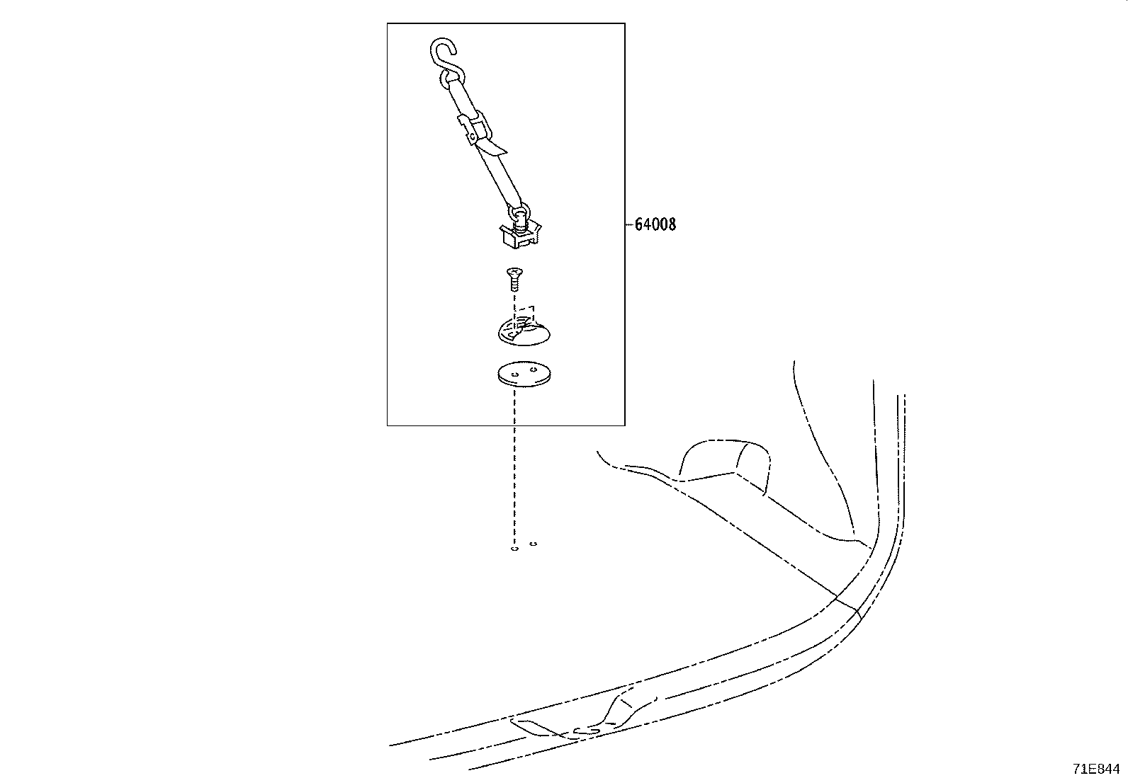 C9010-52020 ARM ASSY, POWER LIFT product image