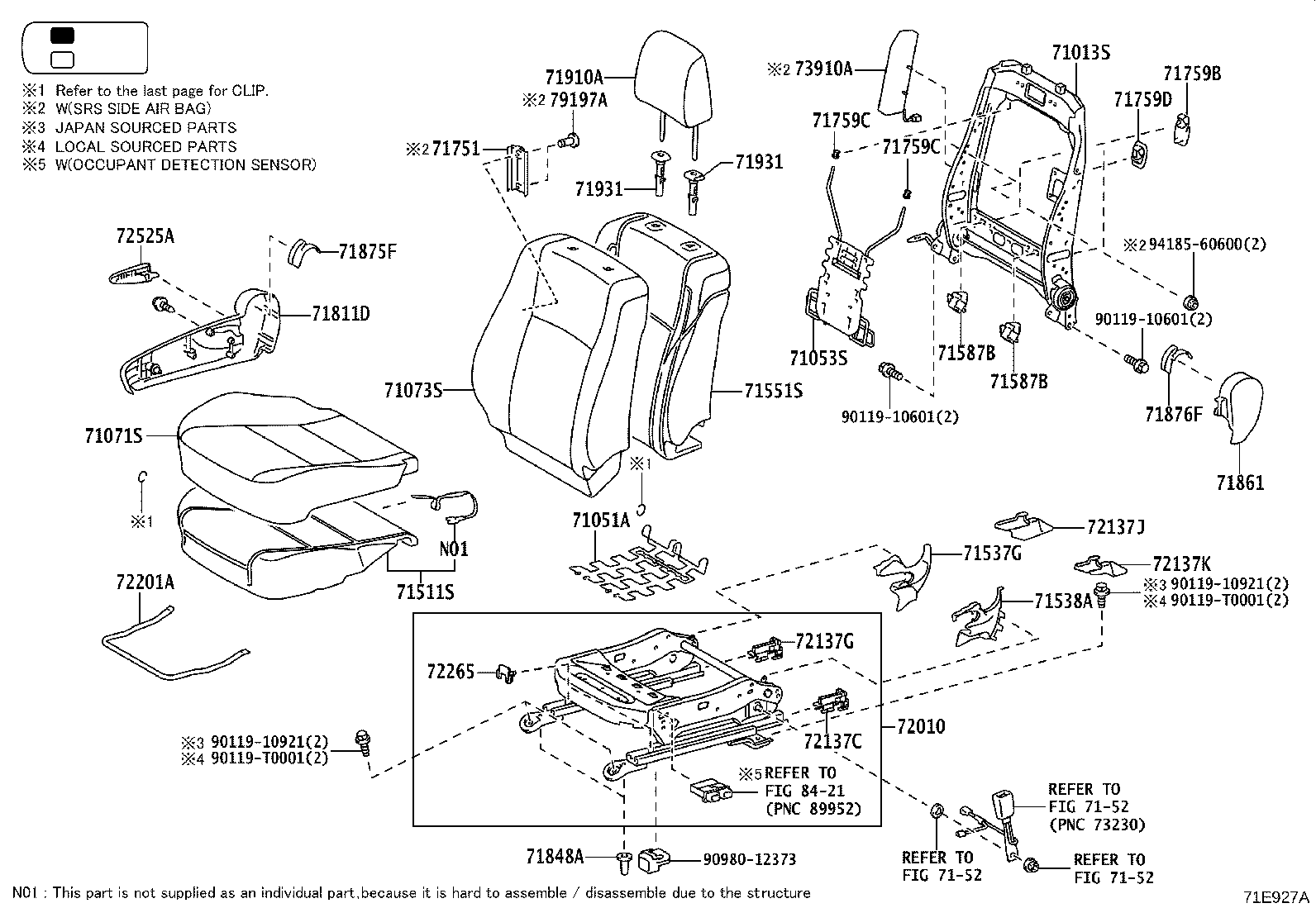 Thumbnail 5 for 71073-0KQ01-C4