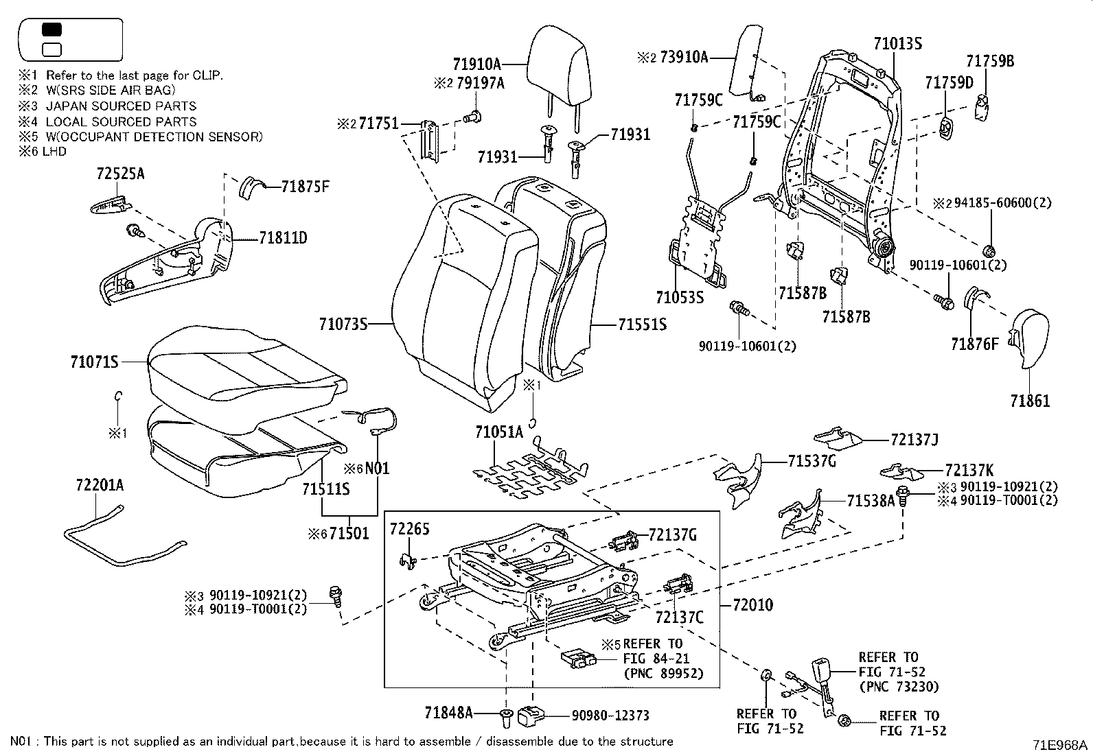 Thumbnail 6 for 71073-0KQ01-C4