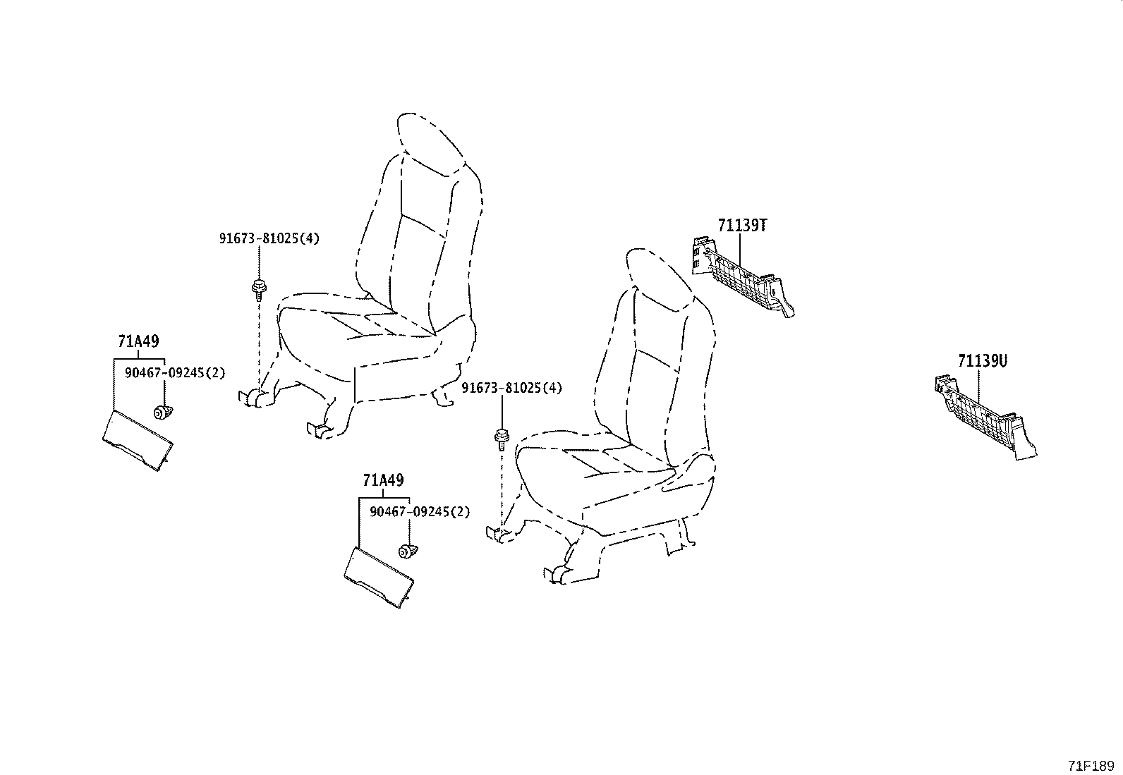 71512-VT020 Toyota Reference Part product image