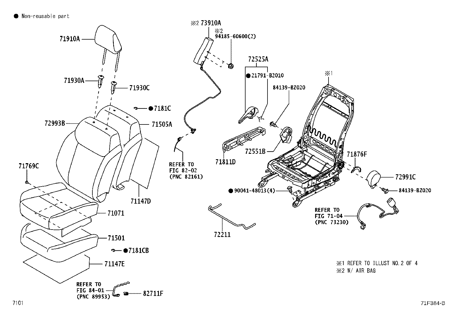 71502-BZ580 PAD SUB-ASSY, FRONT SEAT CUSHION, LH product image
