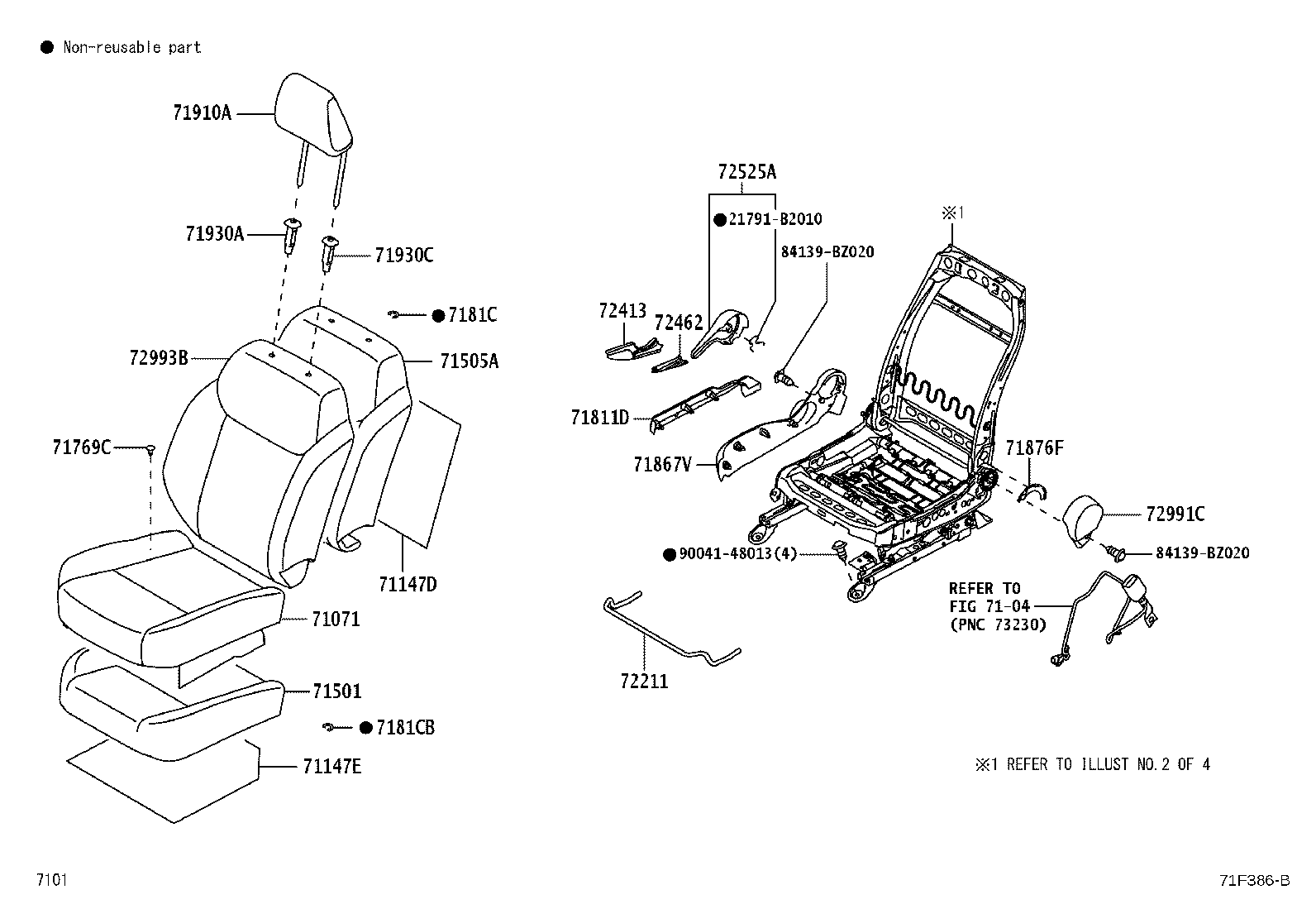 71502-BZ580 PAD SUB-ASSY, FRONT SEAT CUSHION, LH product image