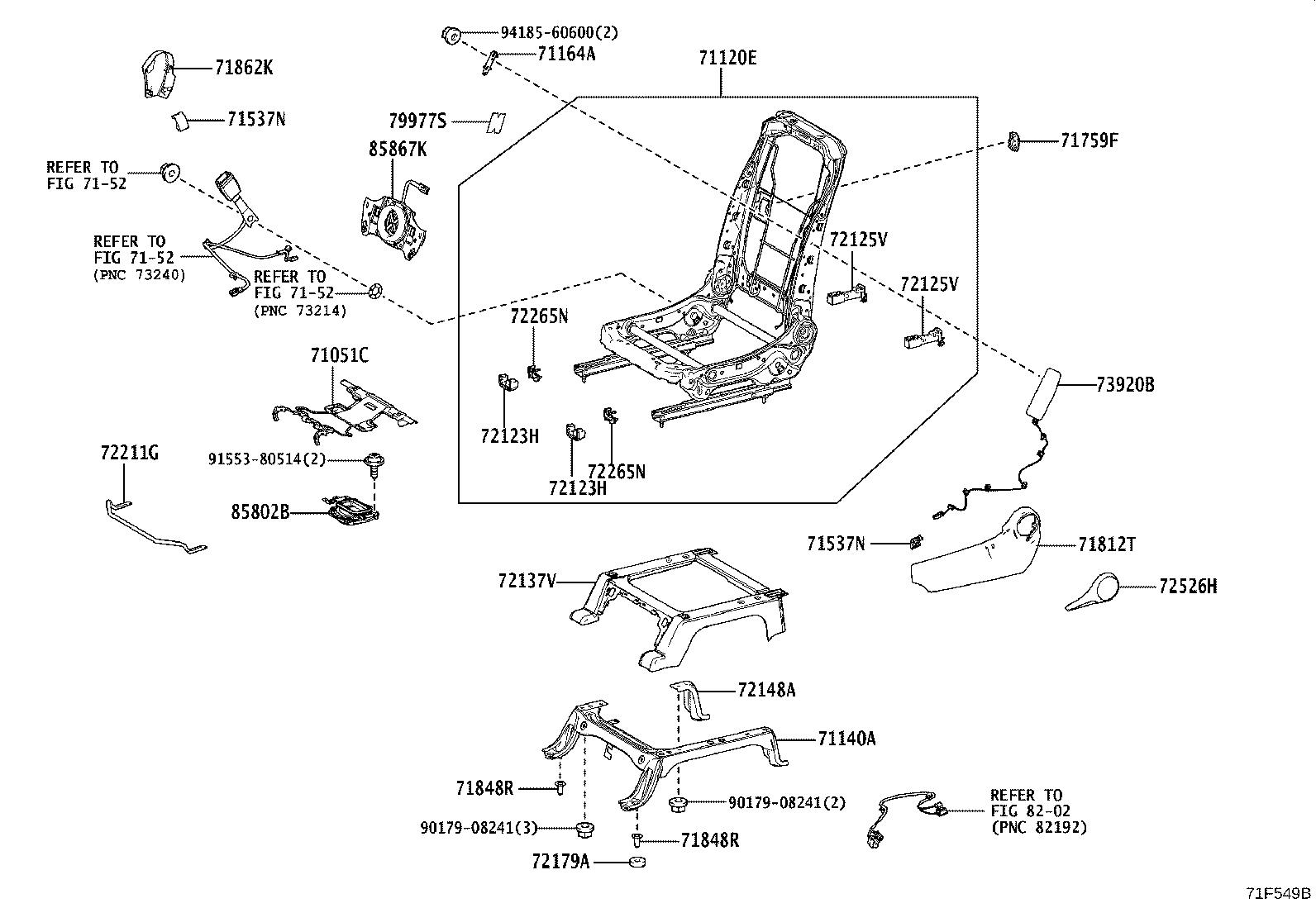 71512-VT020 Toyota Reference Part product image