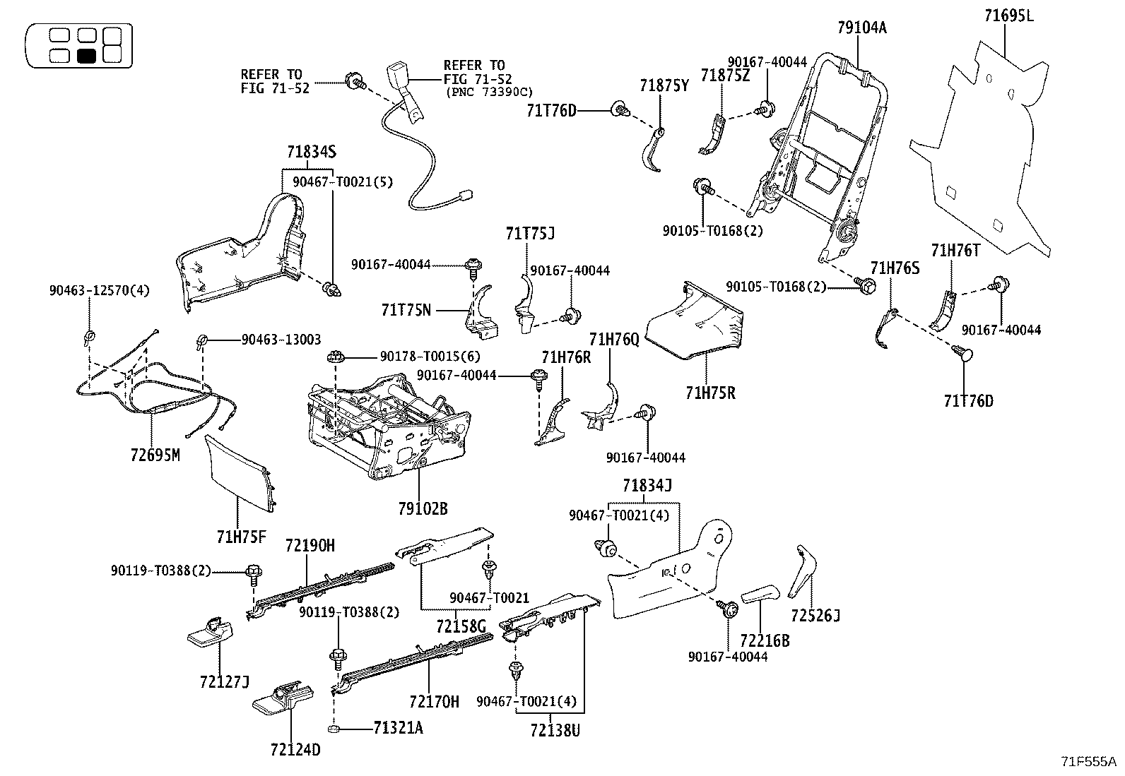 79103-VT010 Toyota Reference Part product image