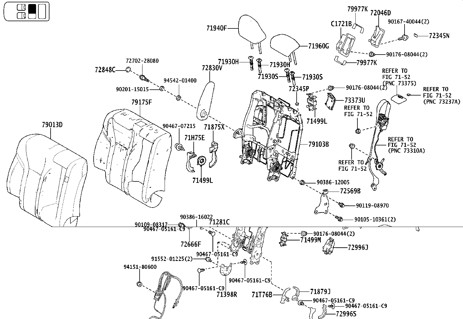 79103-V2010 Toyota Reference Part product image