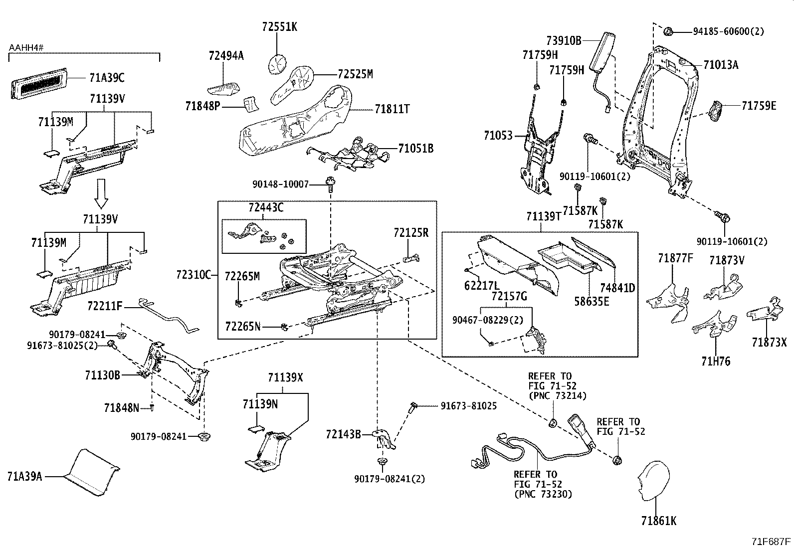 71502-V2020 Toyota Reference Part product image