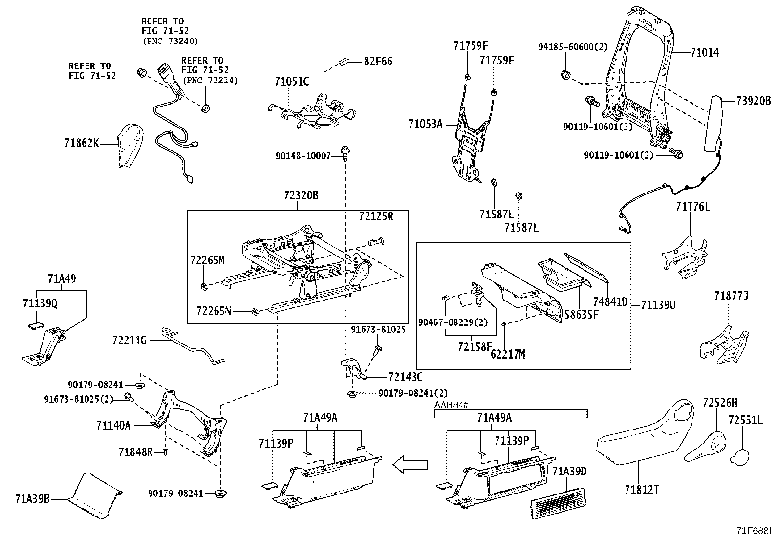 71502-V2020 Toyota Reference Part product image