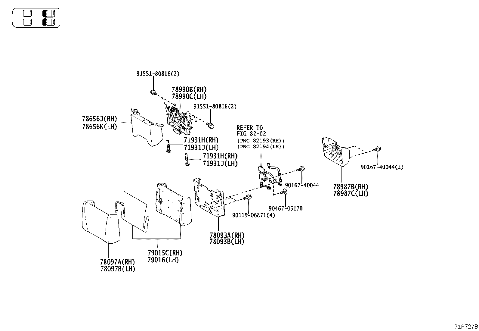 79103-V2091 Toyota Reference Part product image