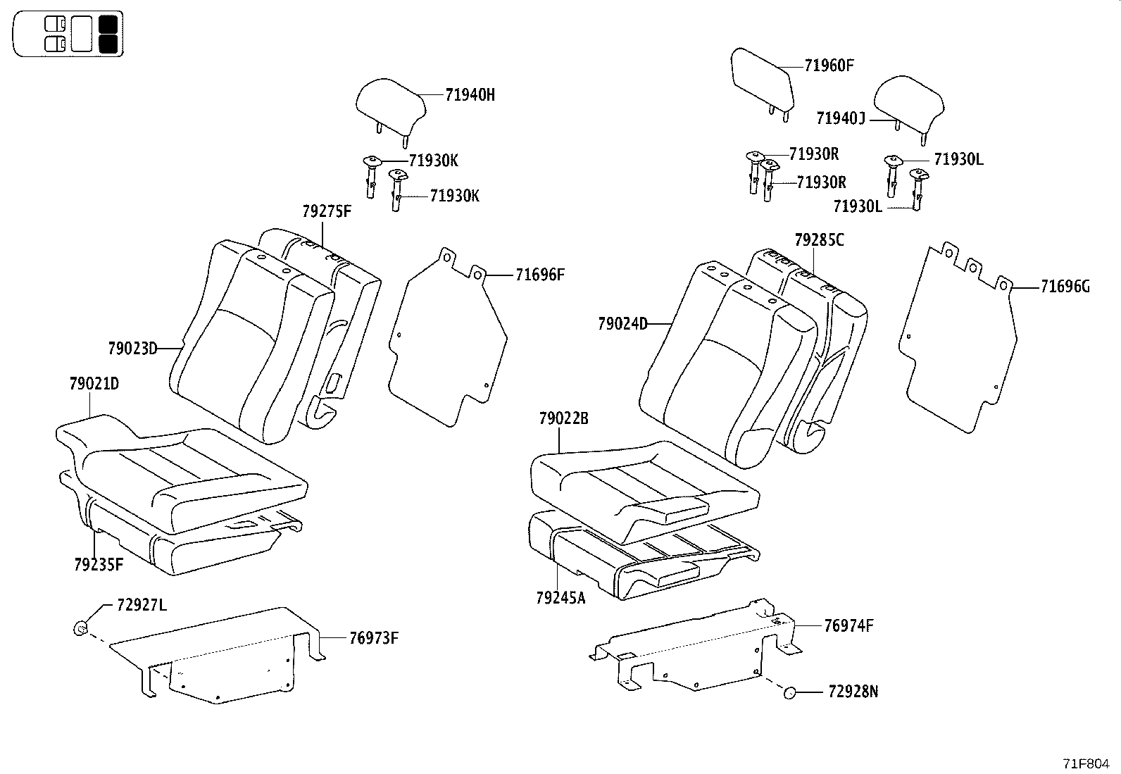 79103-V2091 Toyota Reference Part product image