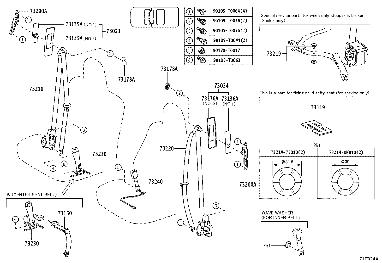 Thumbnail 2 for 73390-0K290-D0