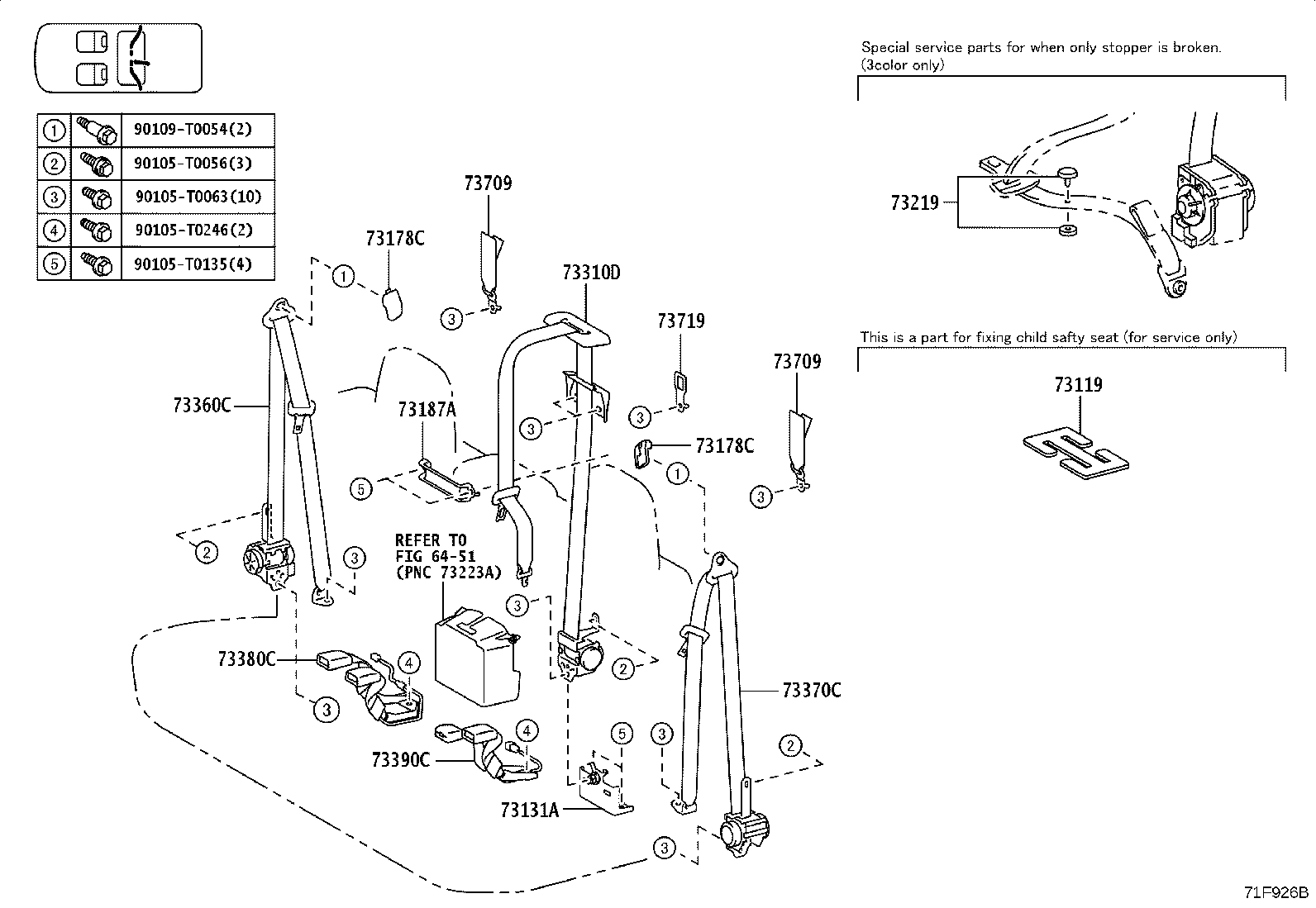 Thumbnail 4 for 73390-0K290-D0