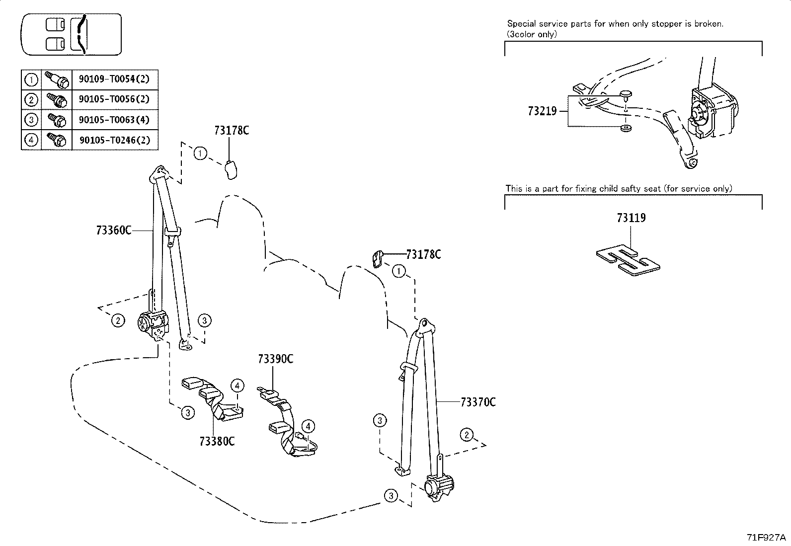 Thumbnail 5 for 73390-0K290-D0