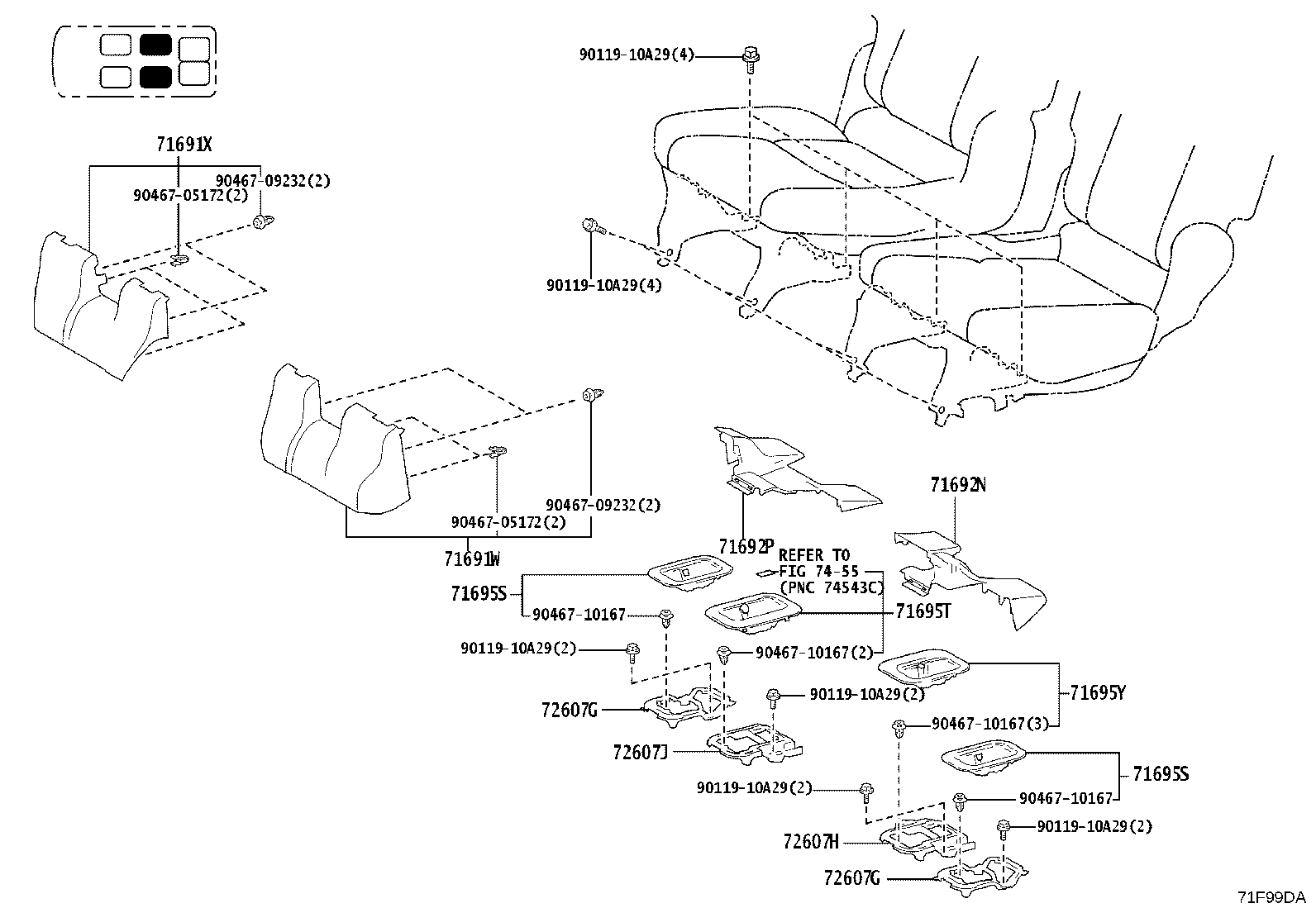 71017-60890 Toyota Reference Part product image