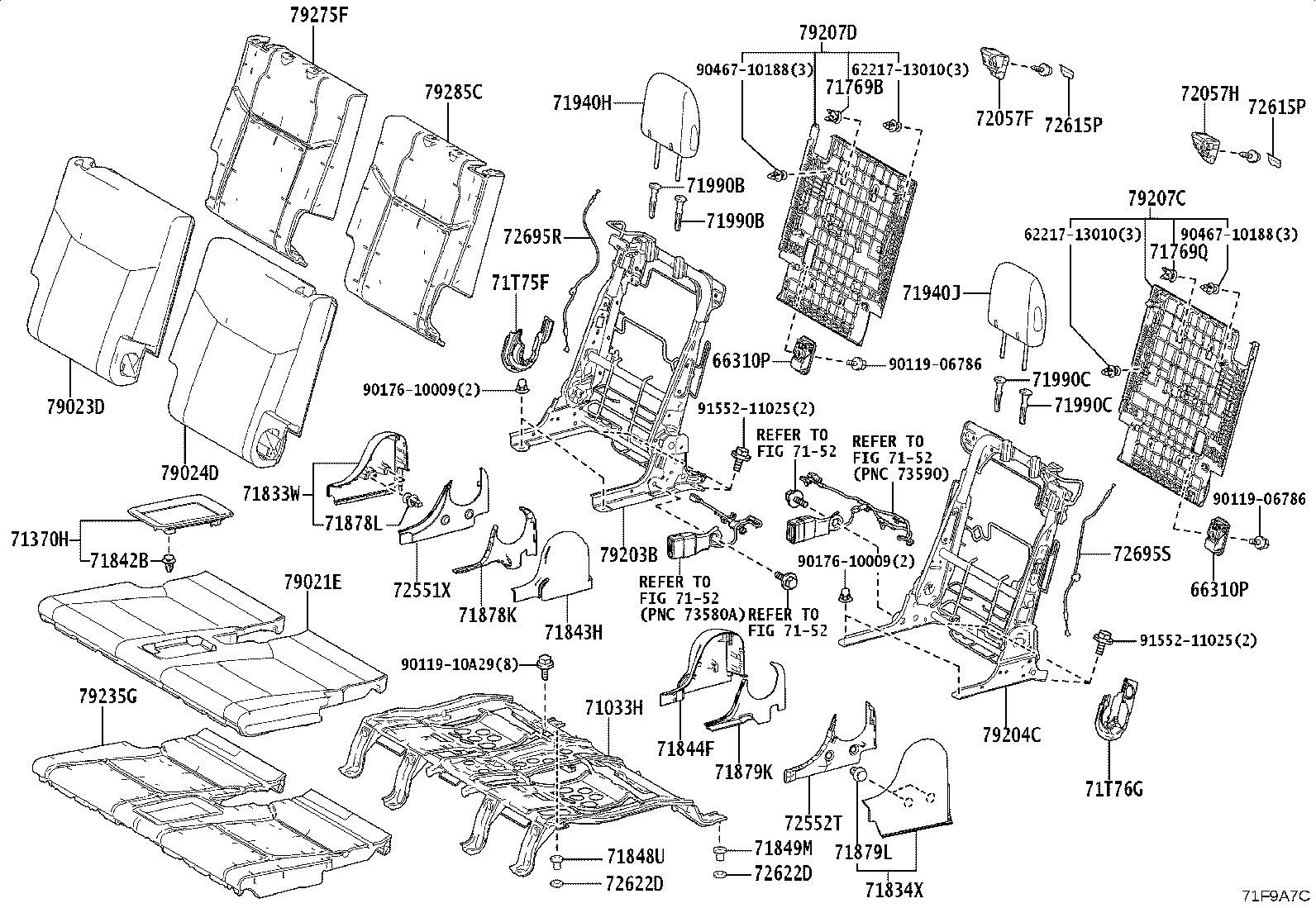 71075-60V40-C5 Toyota Reference Part product image
