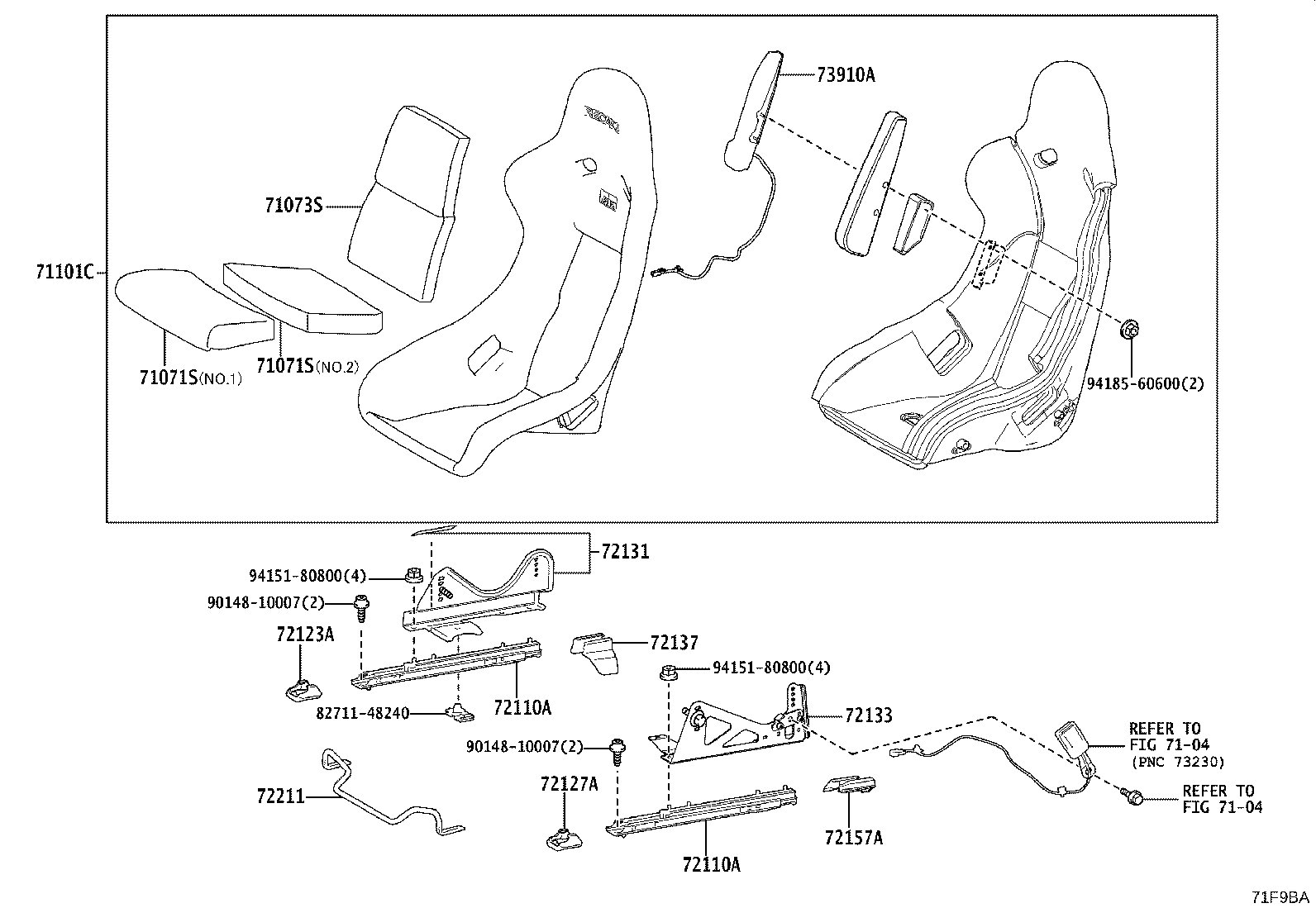 71071-5CL90-C0 COVER, FRONT SEAT CUSHION, RH(FOR SEPARATE TYPE) product image