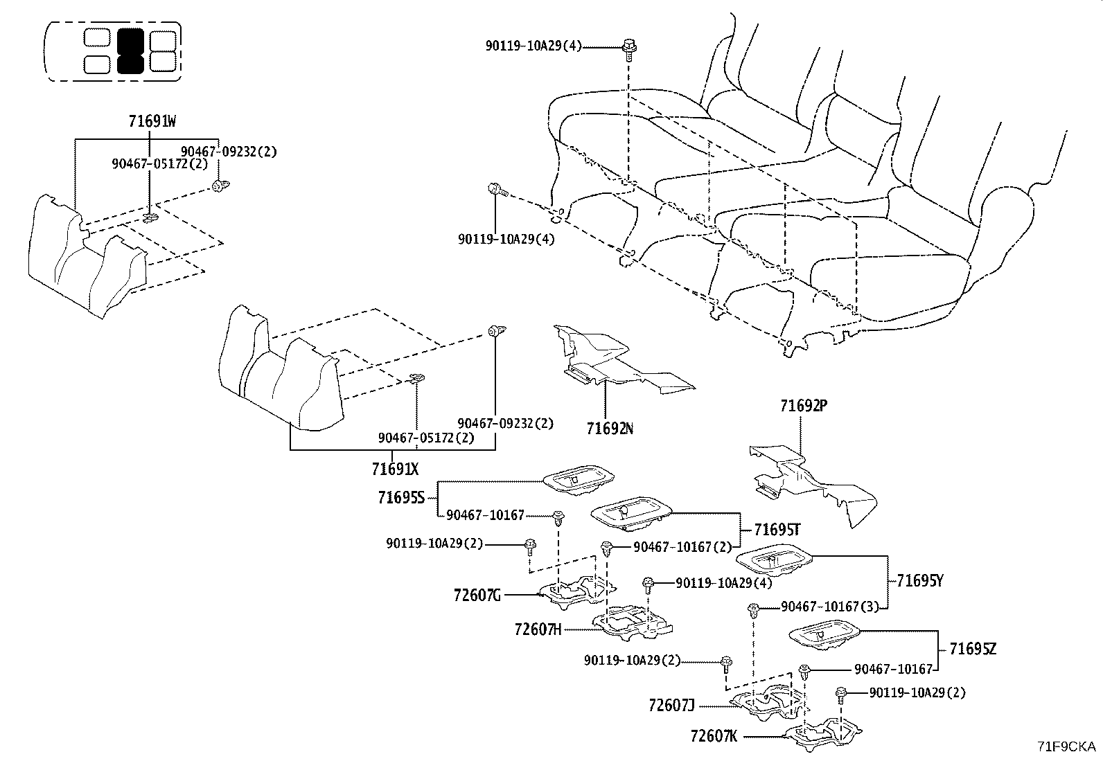 Thumbnail 7 for 71017-60B80