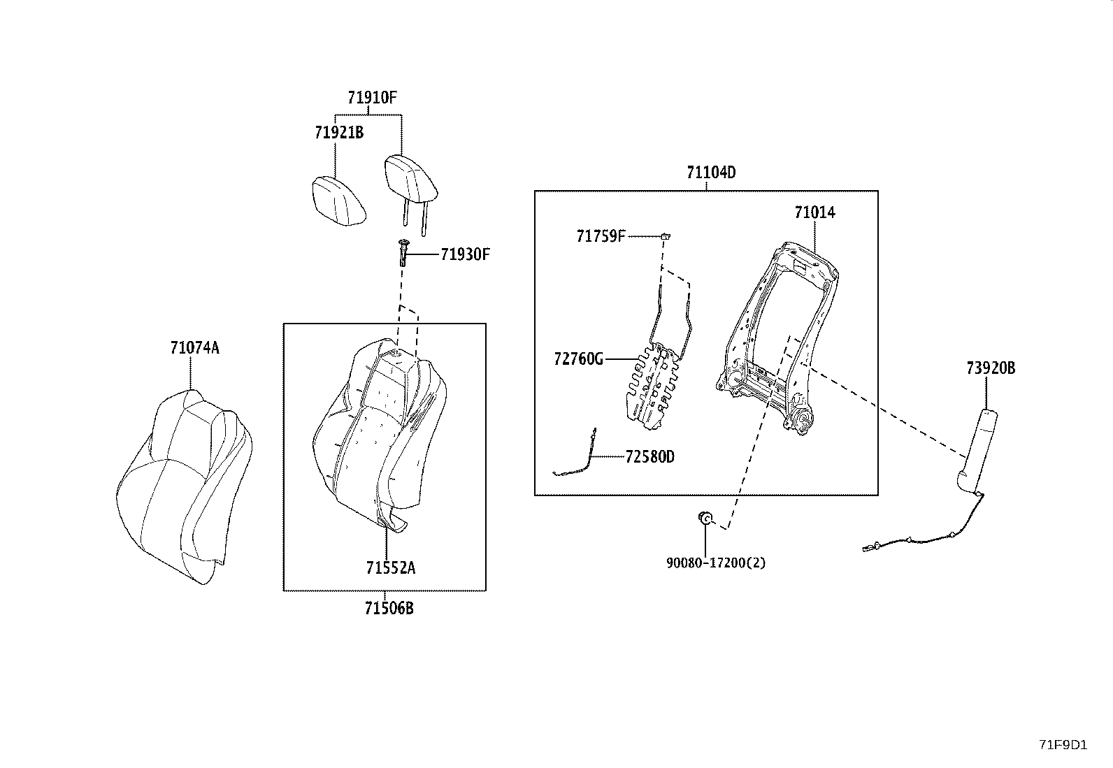 71013-0C130 Toyota Reference Part product image