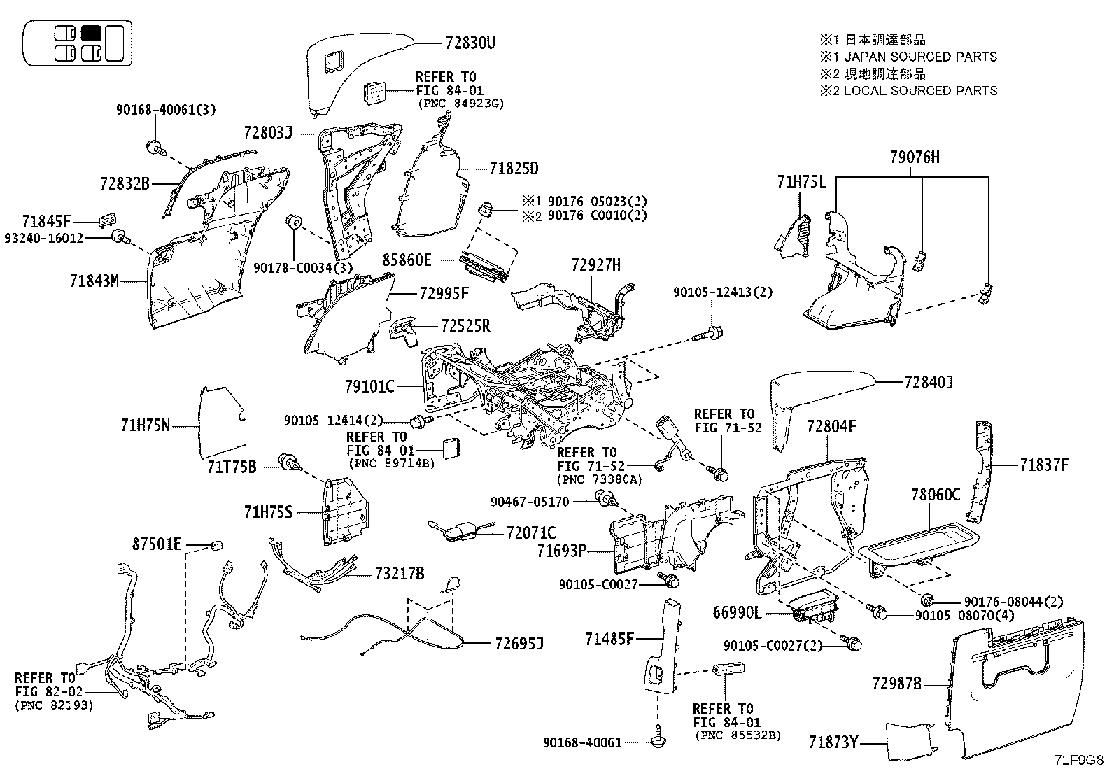 79103-08100 Toyota Reference Part product image