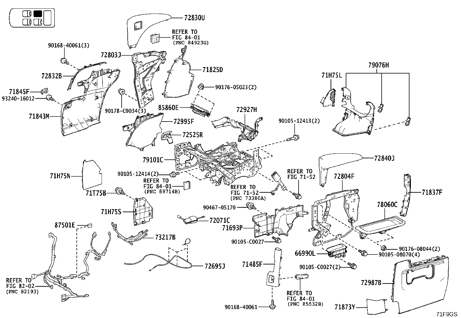79103-08120 Toyota Reference Part product image