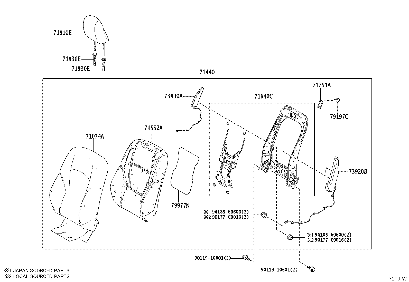 71512-0G080 Toyota Reference Part product image