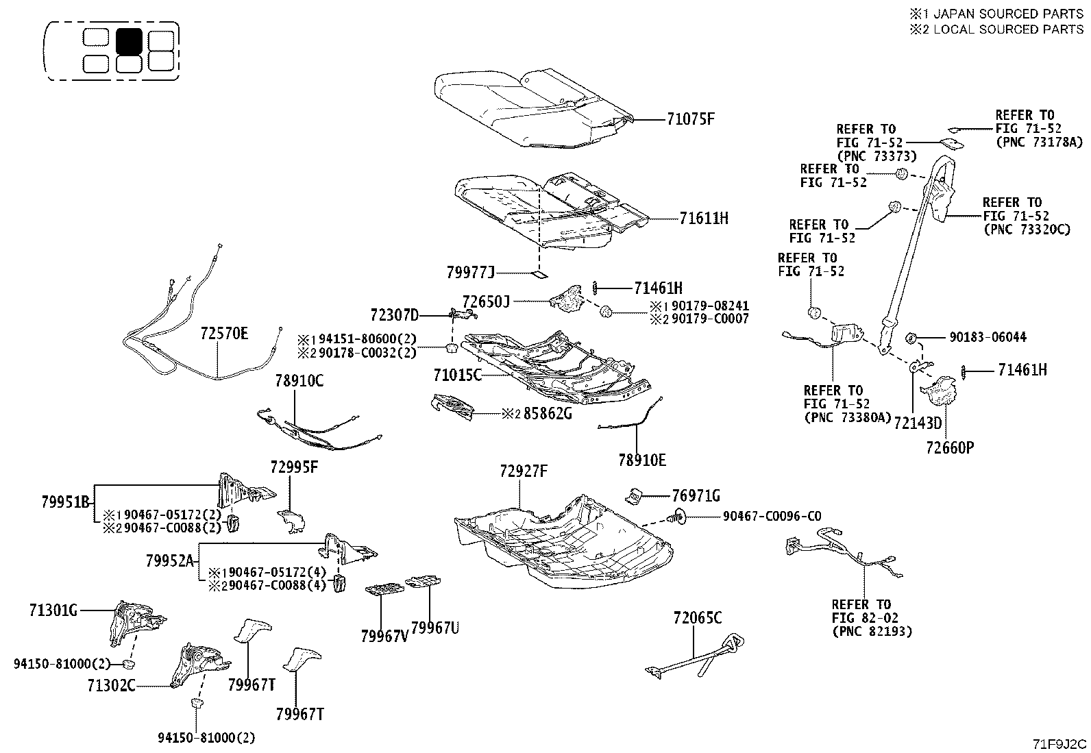 71017-0G050 Toyota Reference Part product image