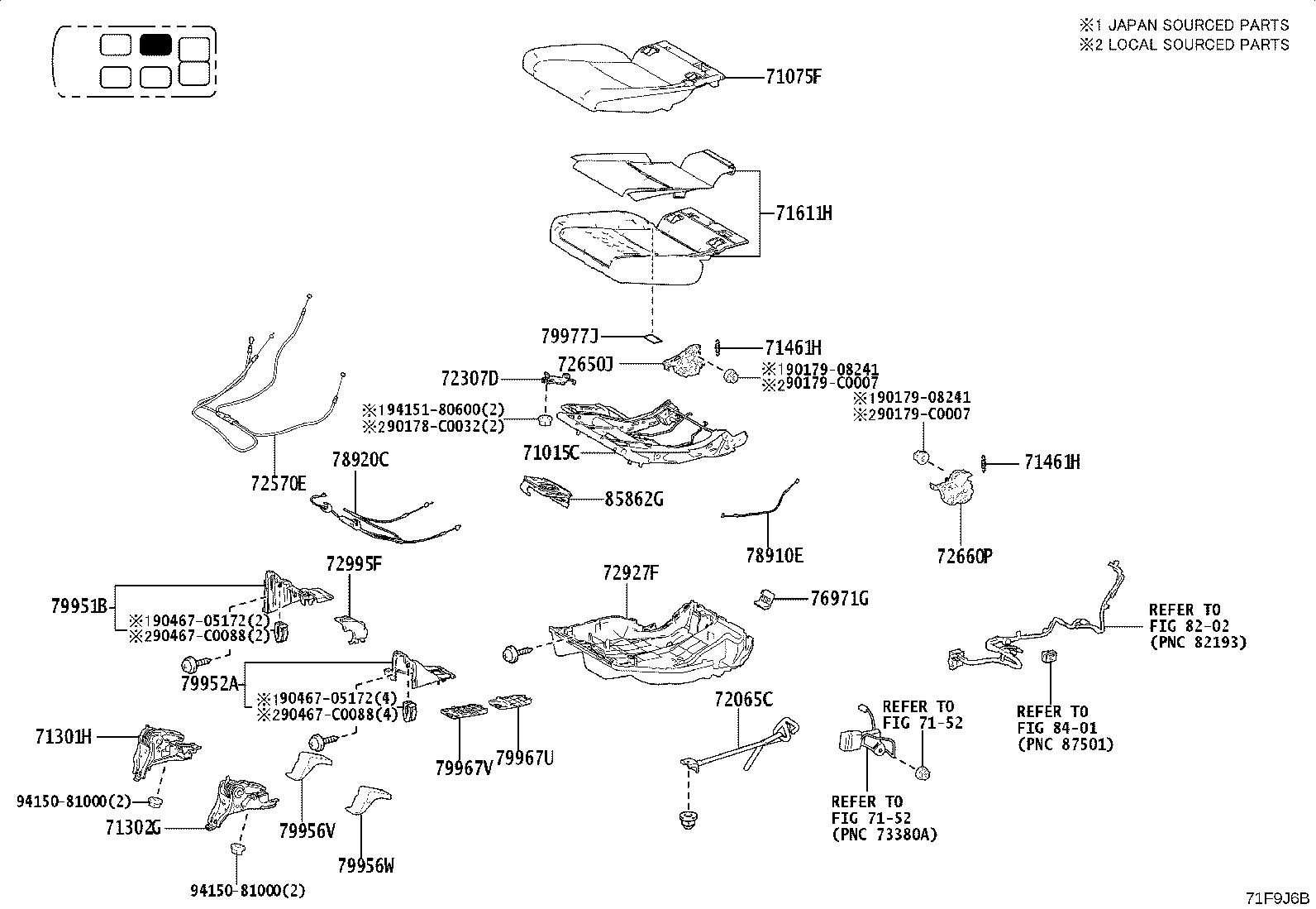 71017-0G050 Toyota Reference Part product image