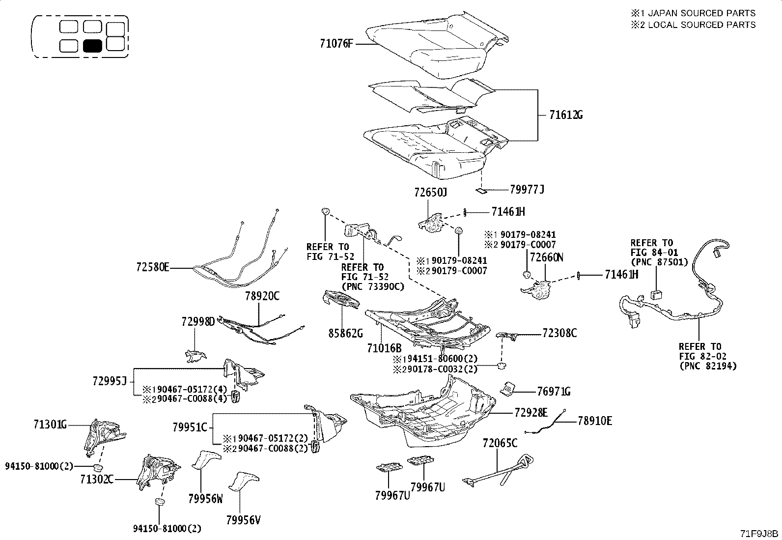 71017-0G050 Toyota Reference Part product image