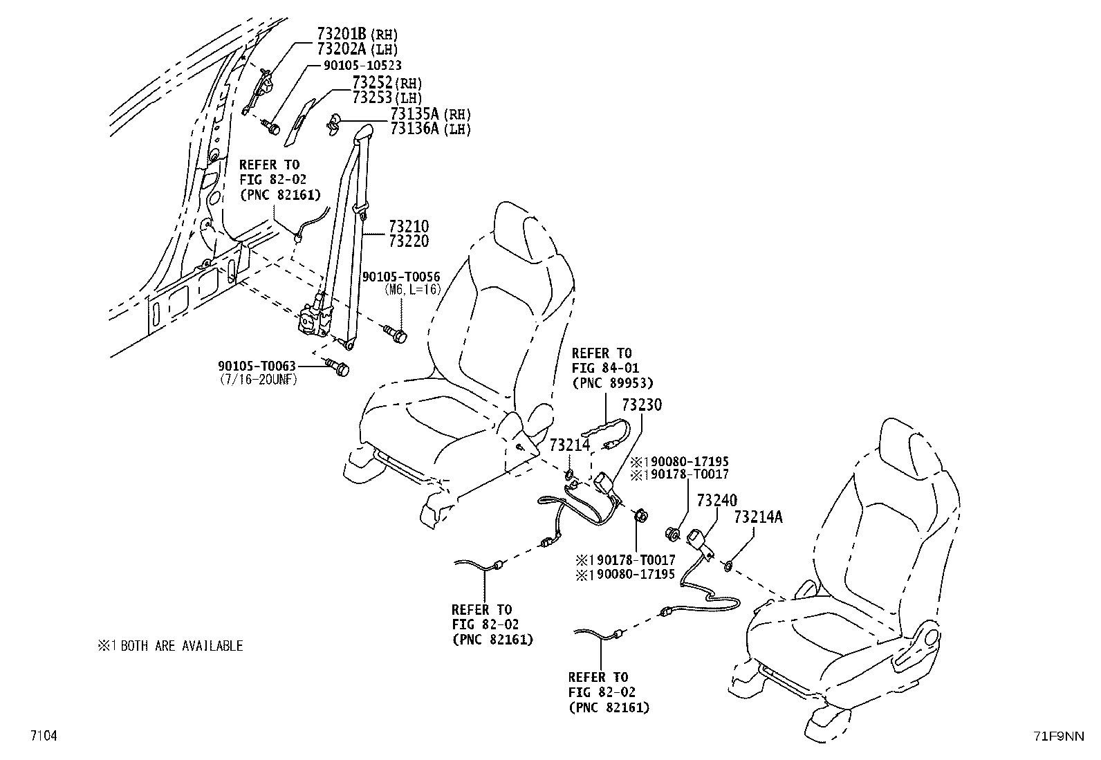 73237-BZ160-C0 COVER, SHOULDER BELT ANCHOR, RH product image