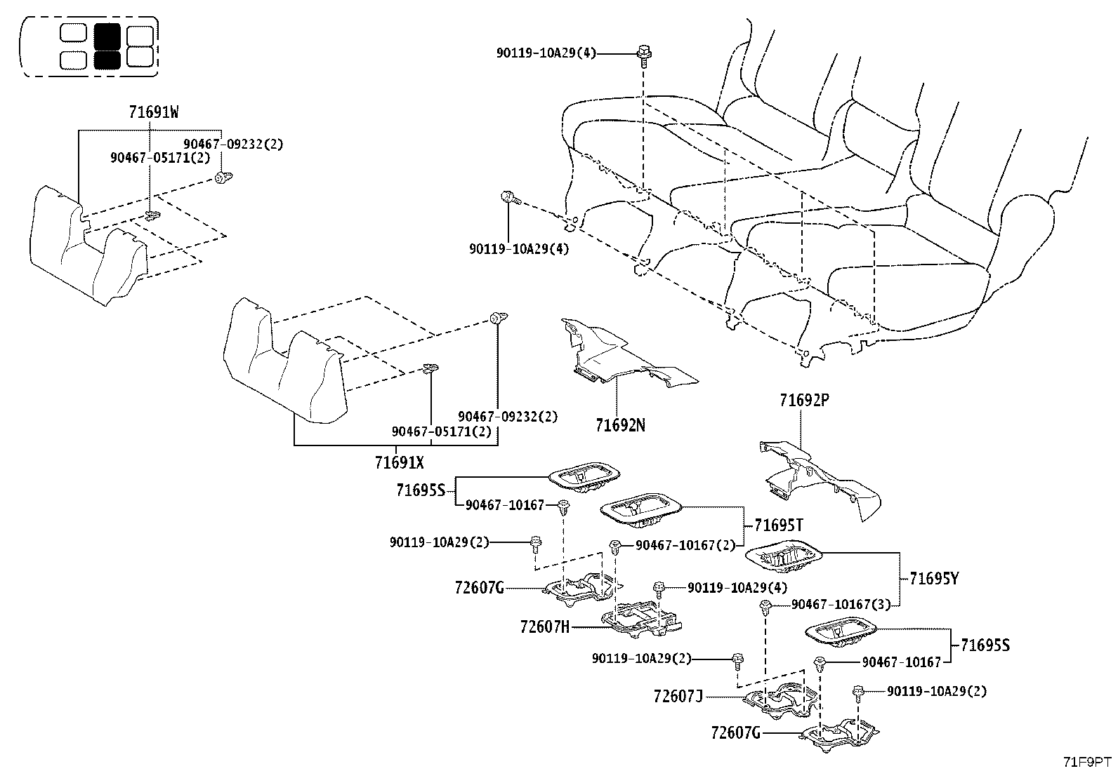 71015-35110 Toyota Reference Part product image