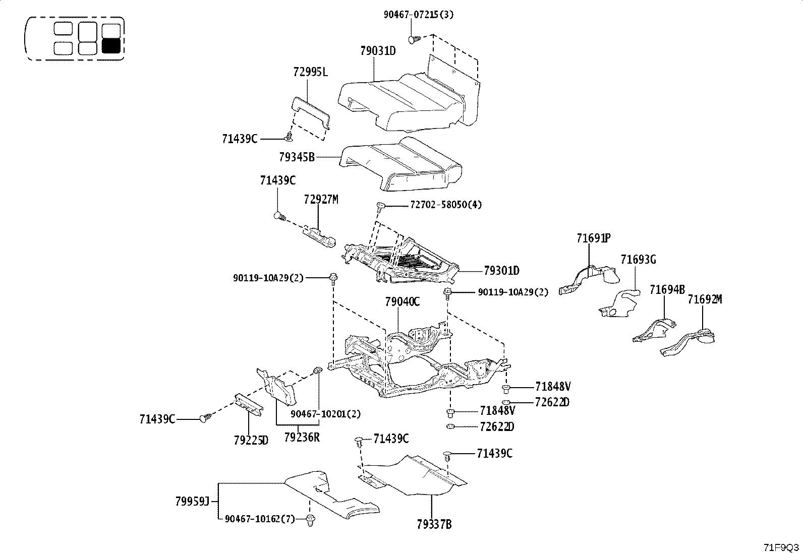 71015-35110 Toyota Reference Part product image