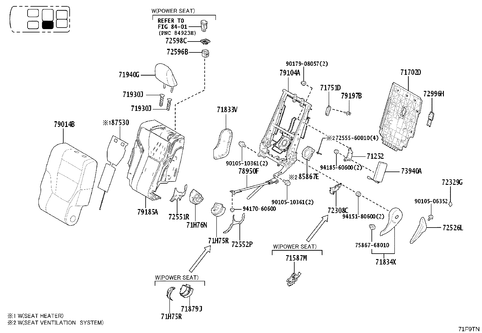 71017-60C80 Toyota Reference Part product image
