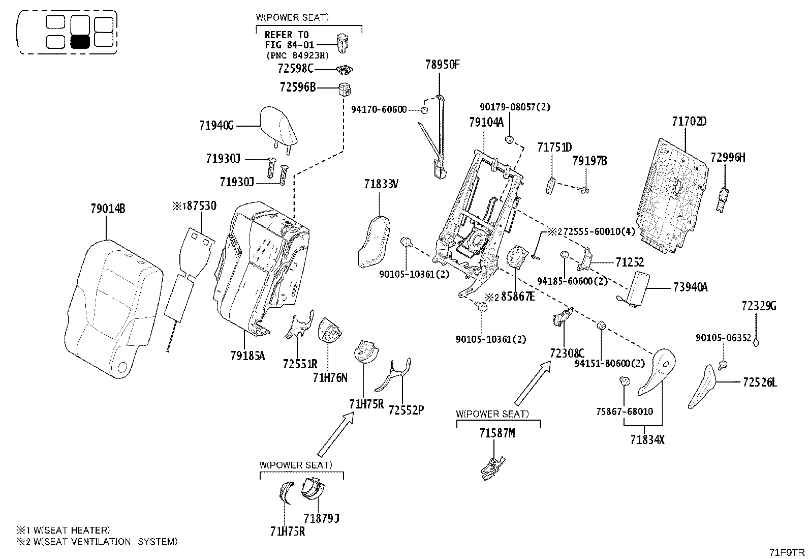 71075-60R70-C5 Toyota Reference Part product image