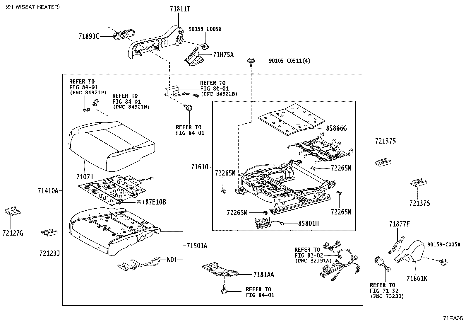 71875-YL030-C0 Toyota Reference Part product image