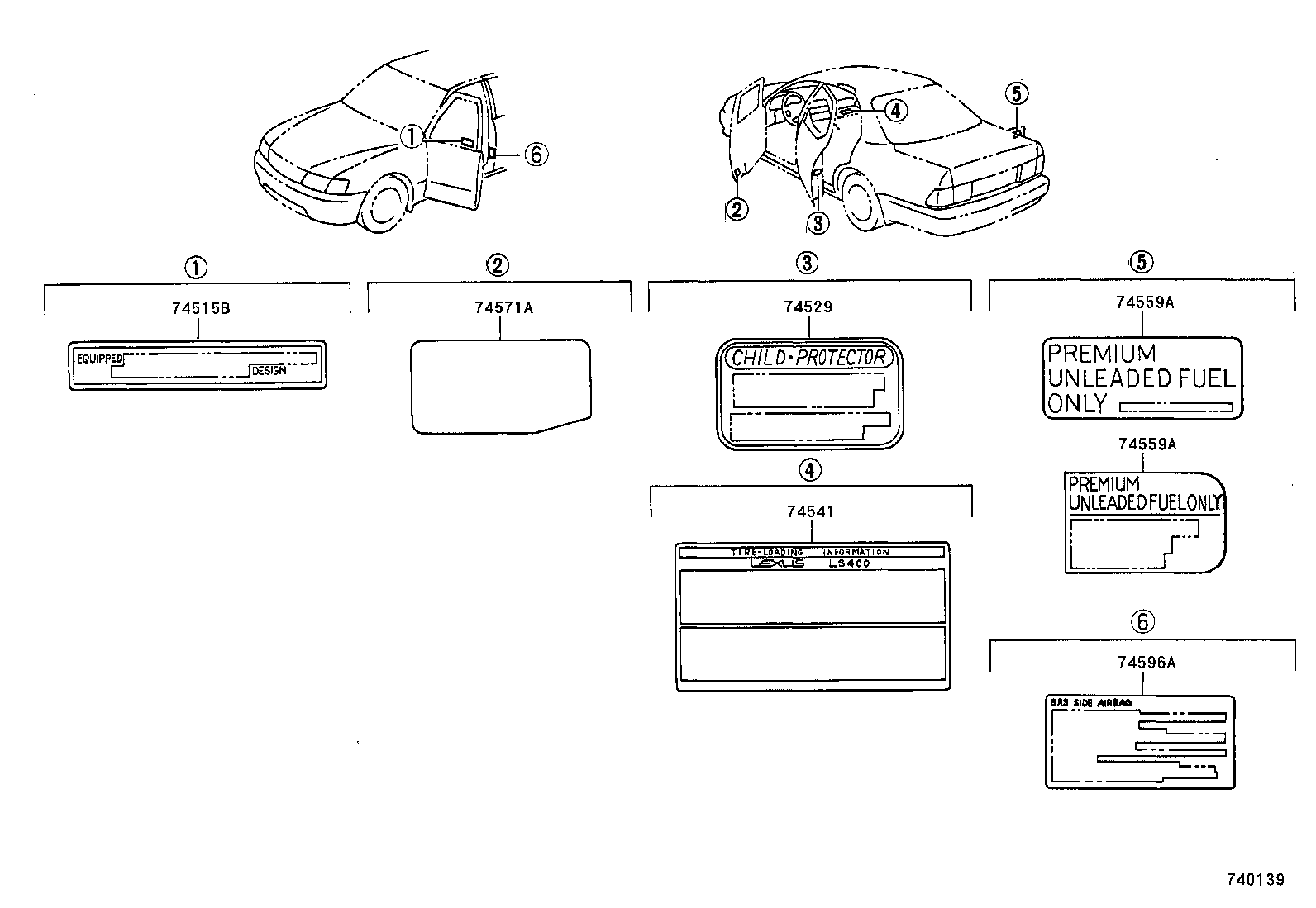 11298-50102 LABEL, EMISSION CONTROL INFORMATION product image