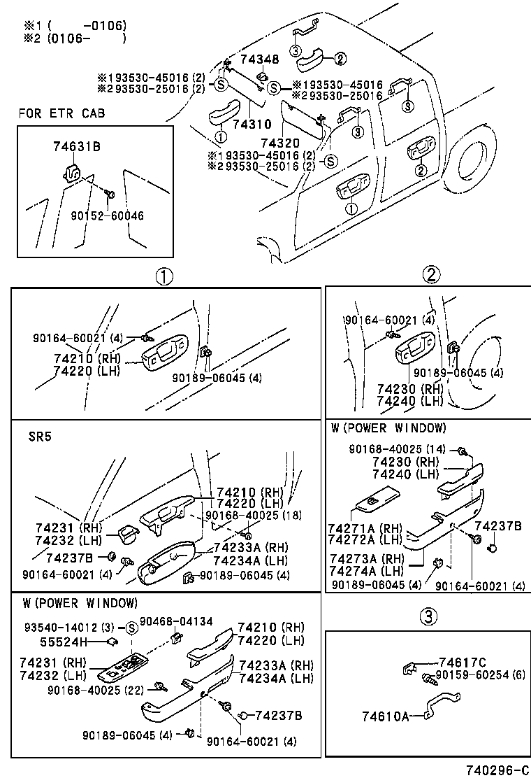 74232-89105-06 PANEL, FRONT ARMREST BASE, UPPER LH product image