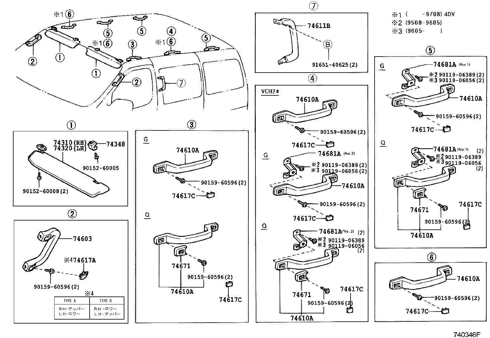 74232-26033 PANEL, FRONT ARMREST BASE, UPPER LH product image