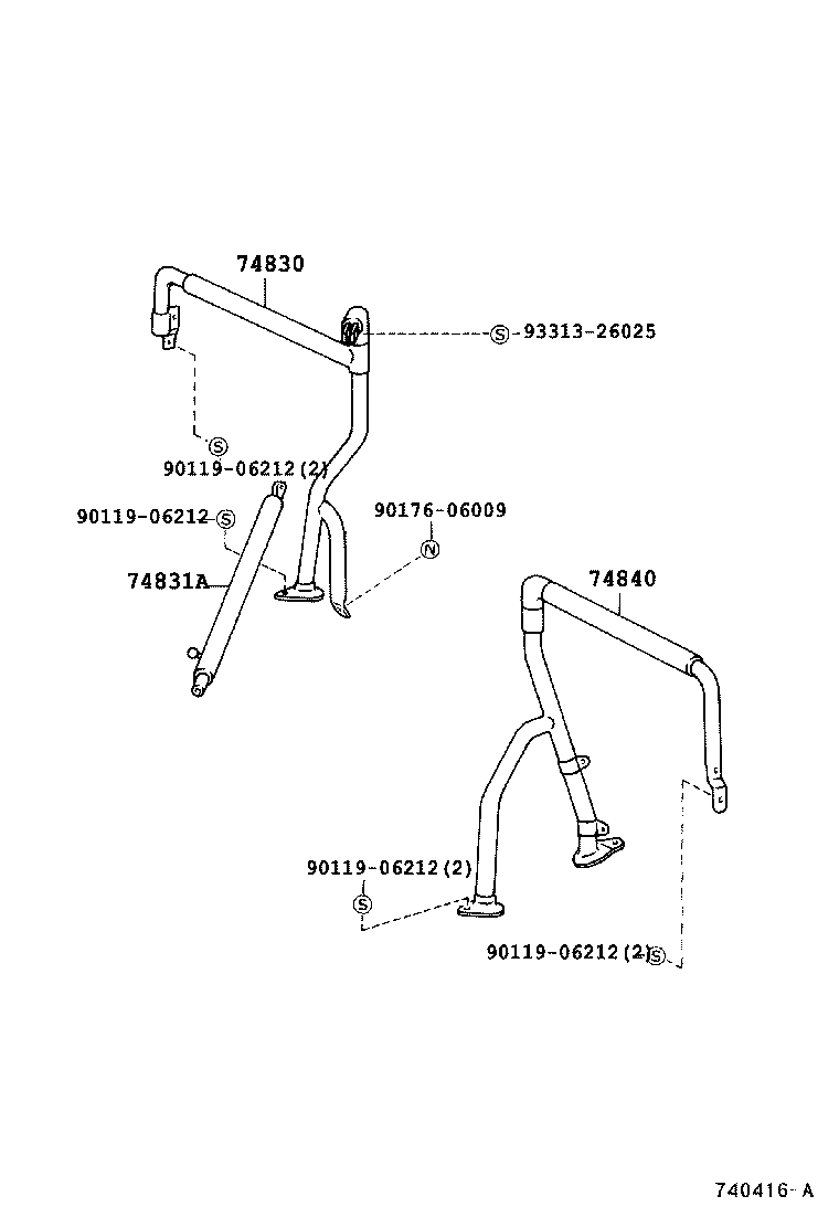 74725-36010 BRACKET, HAND GRIP product image