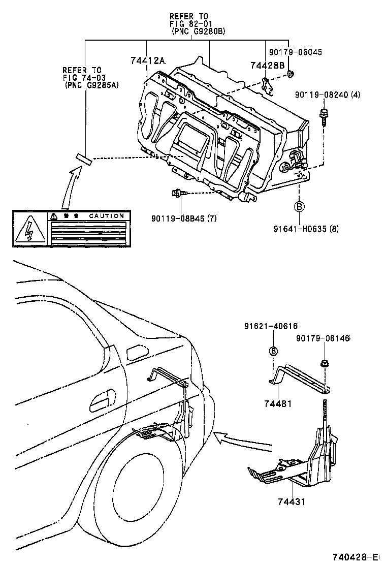 74402-47010 TRAY, BATTERY product image