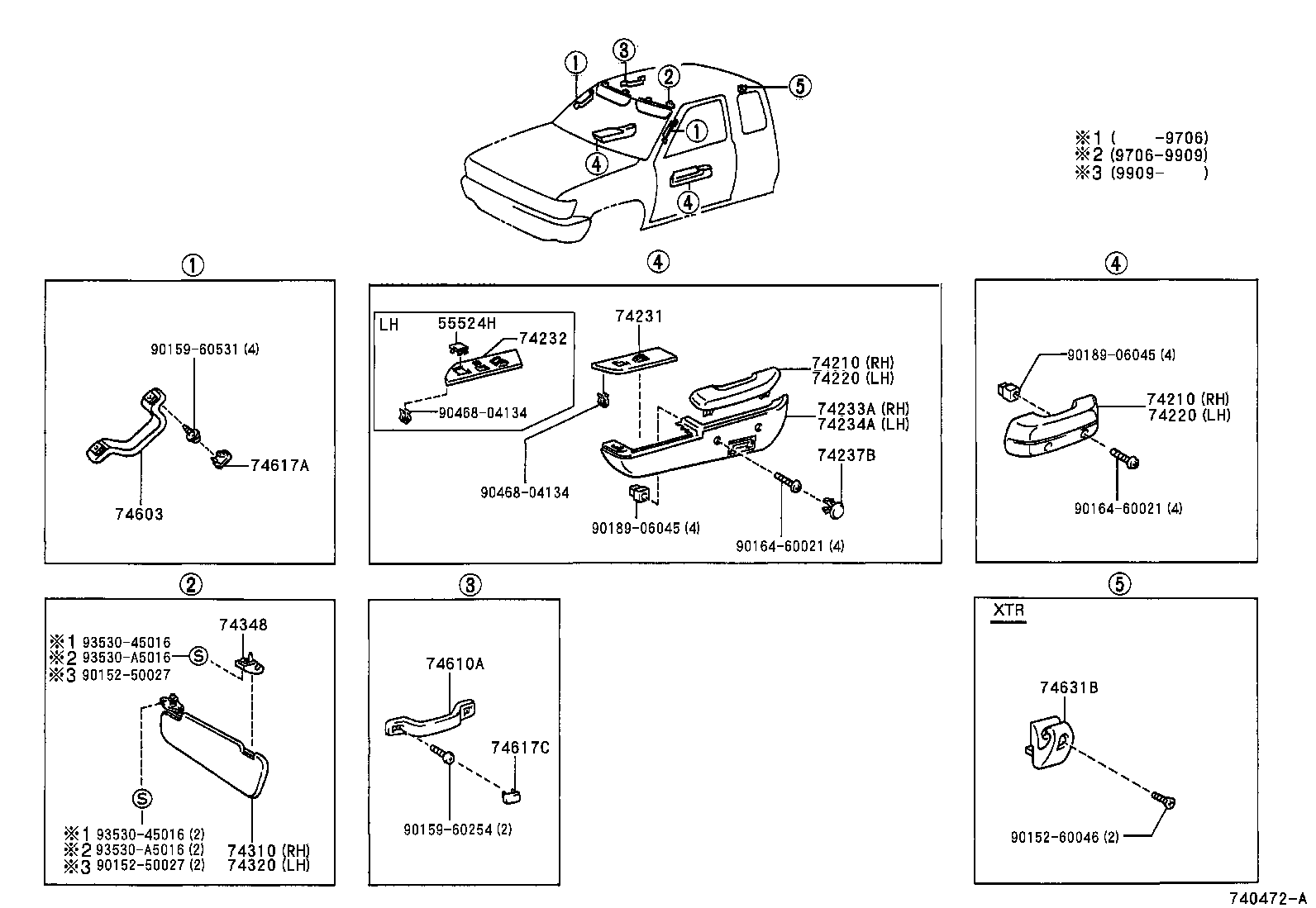 55524-35010-B2 COVER, SWITCH BASE HOLE product image