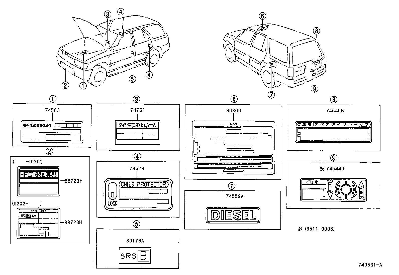 36369-35430 LABEL, TRANSFER INFORMATION product image