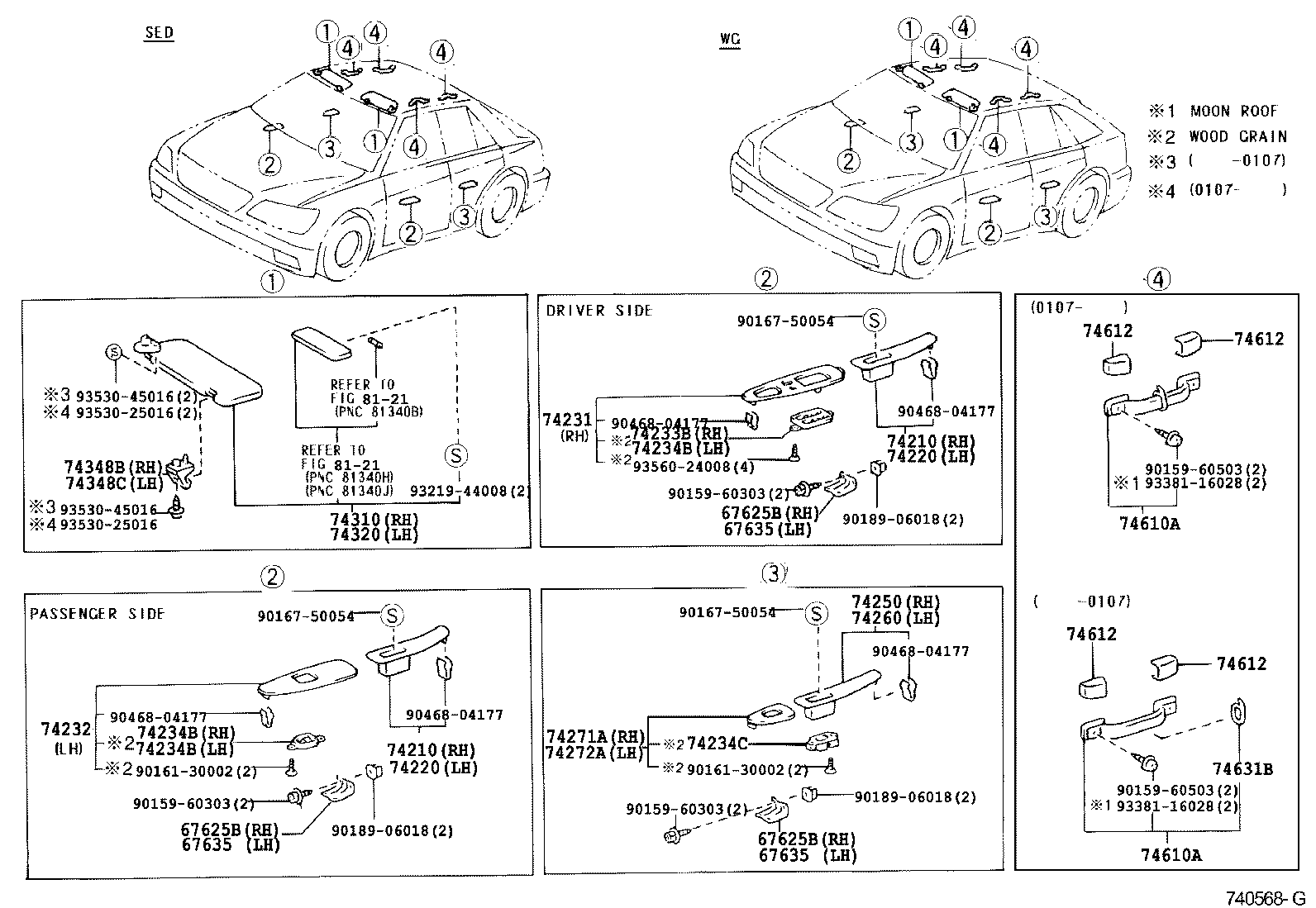 74231-53010 PANEL, FRONT ARMREST BASE, UPPER RH product image