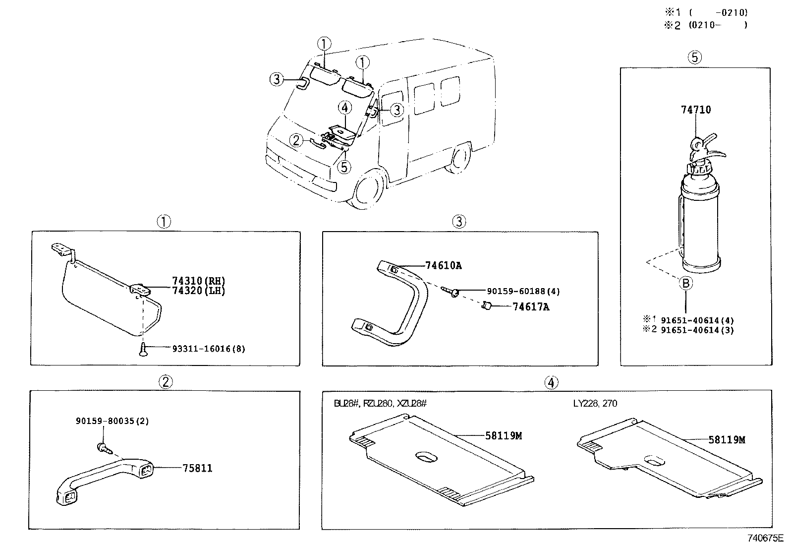 74710-37011 EXTINGUISHER ASSY product image