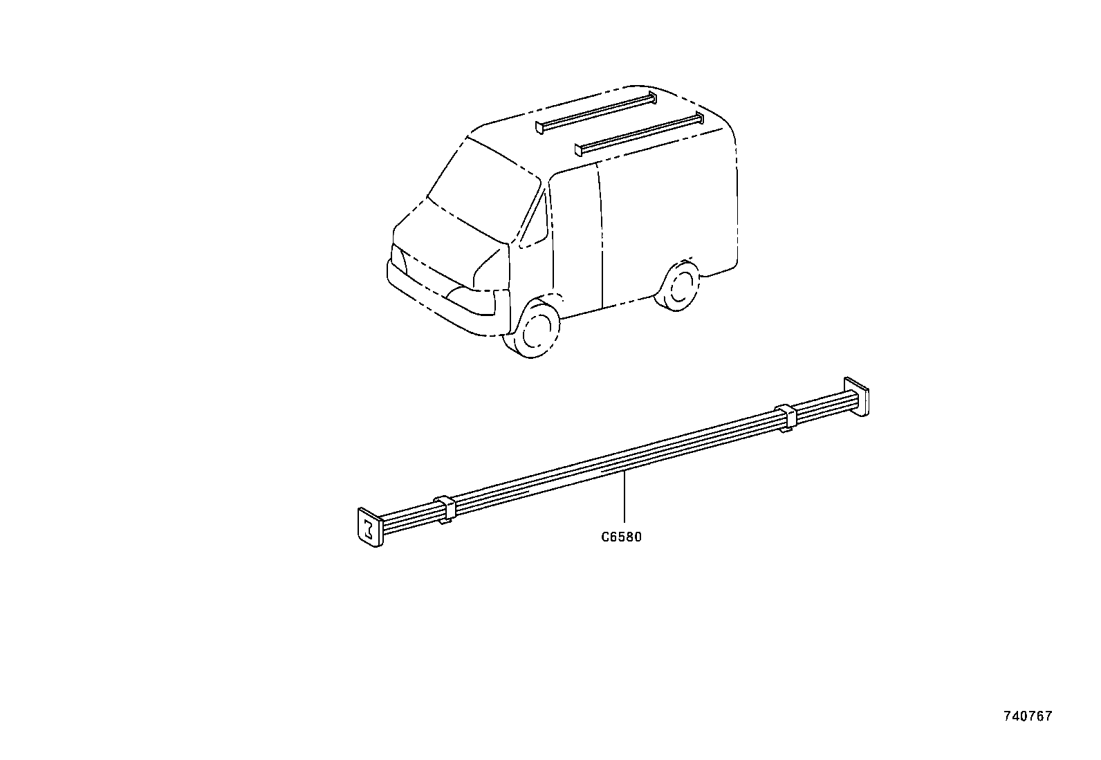 74870-37060 CURTAIN ASSY, SEPARATE product image