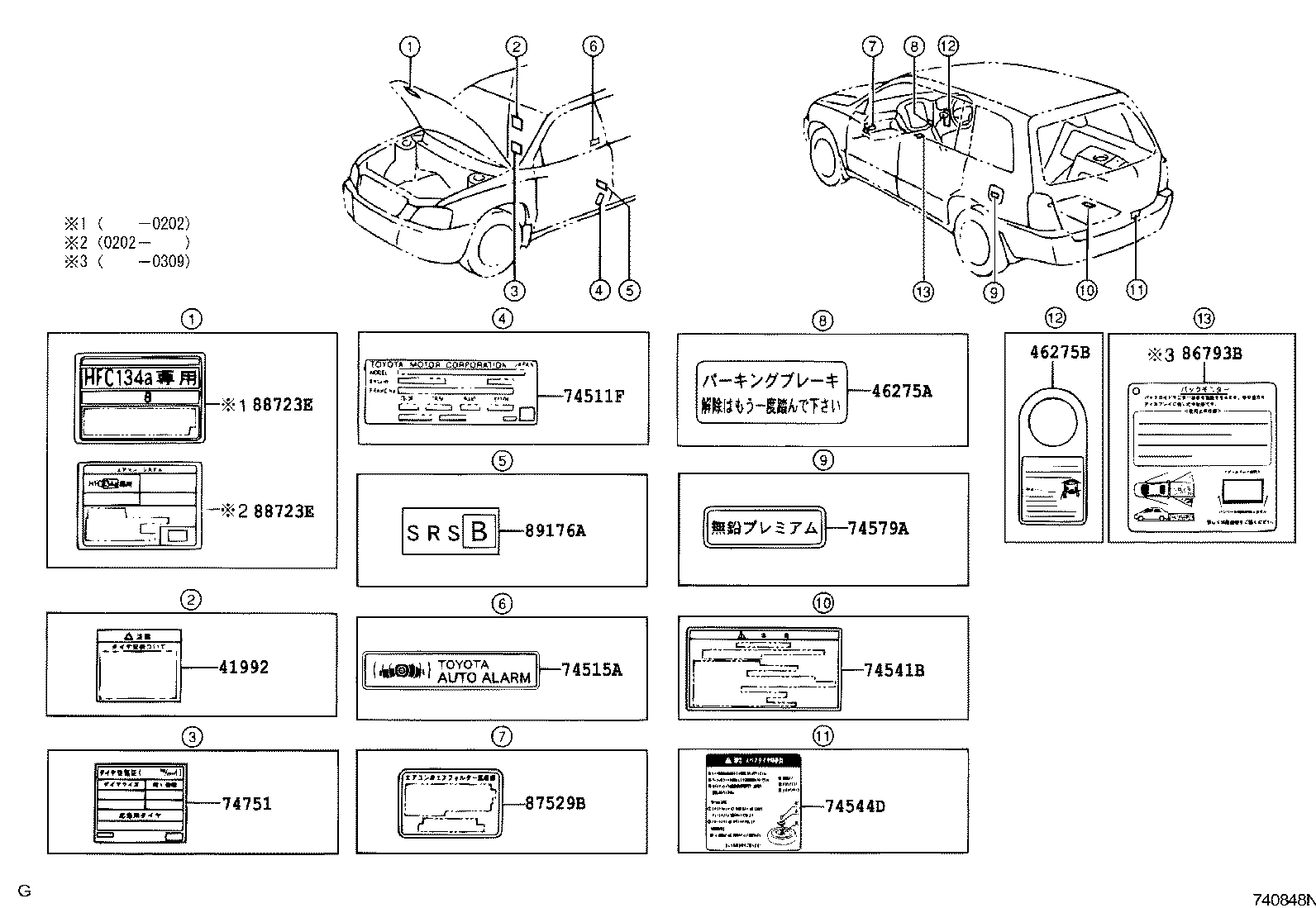 11296-20052 LABEL, ENGINE SERVICE INFORMATION product image