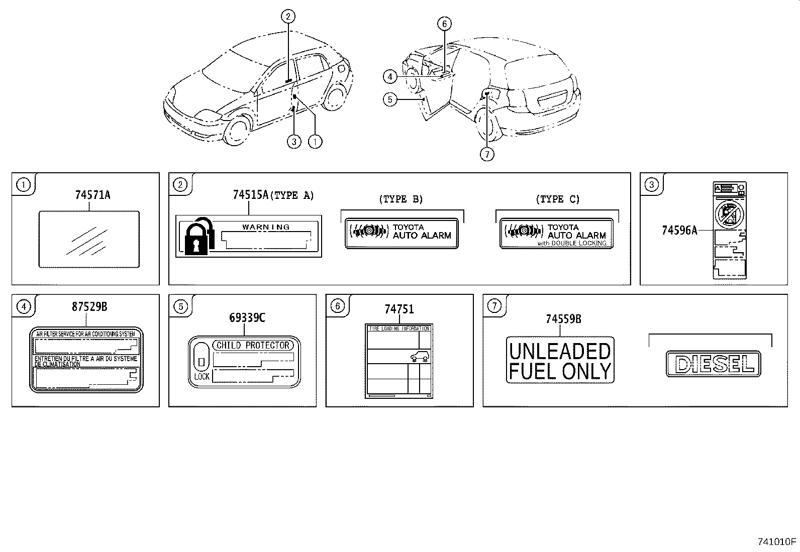 11285-0G010 LABEL, COOLANT SYSTEM NOTICE product image