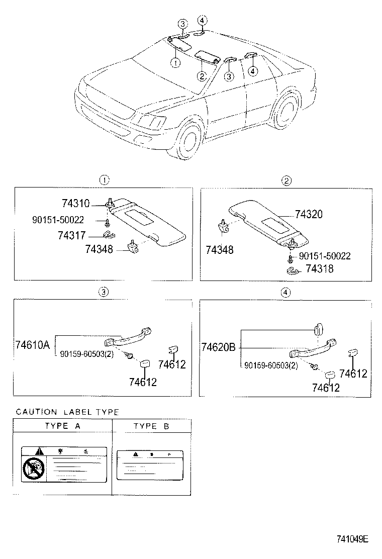74232-06120 PANEL, FRONT ARMREST BASE, UPPER LH product image