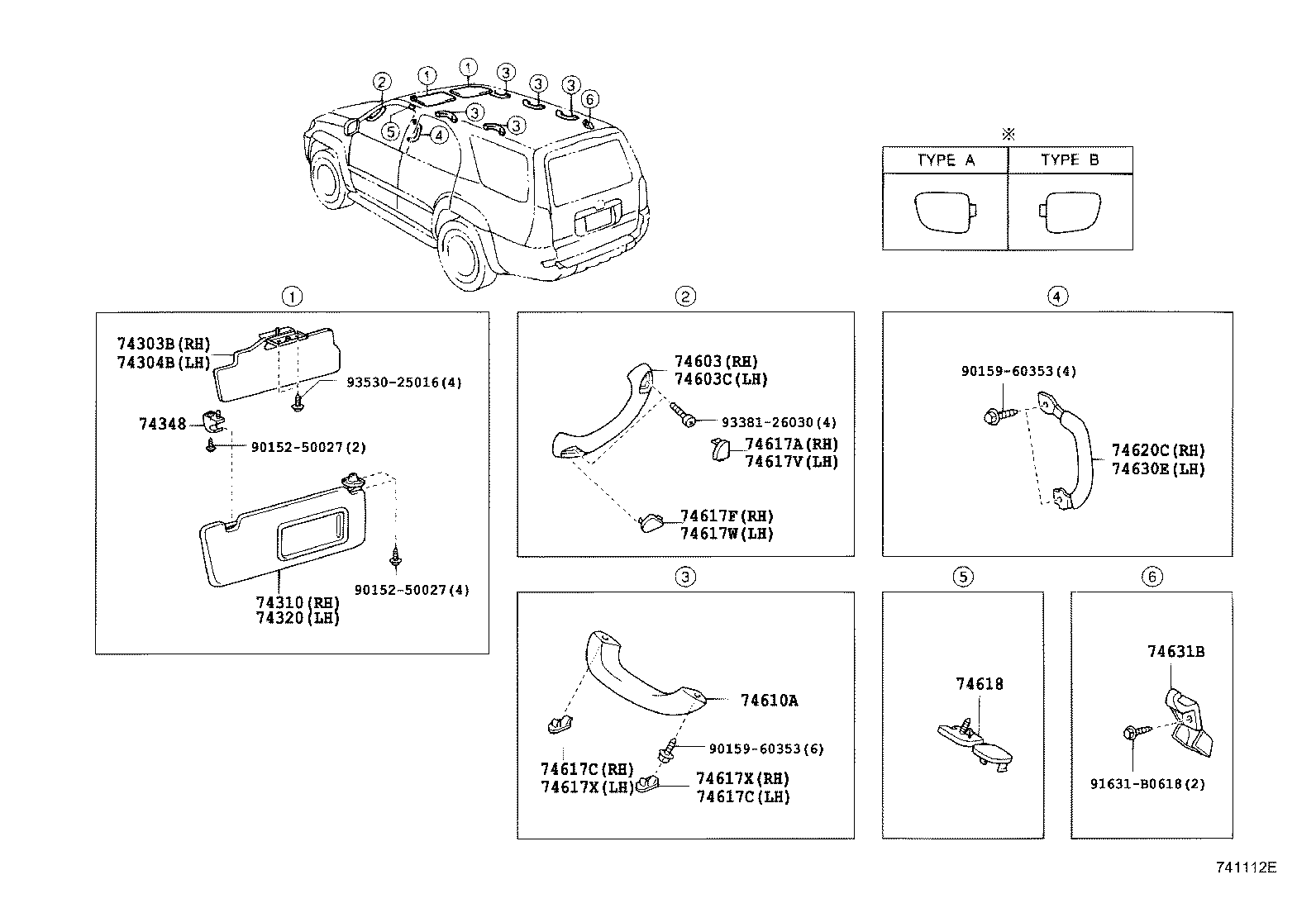Toyota 74260-35201-B0 ARMREST ASSY, REAR, LH