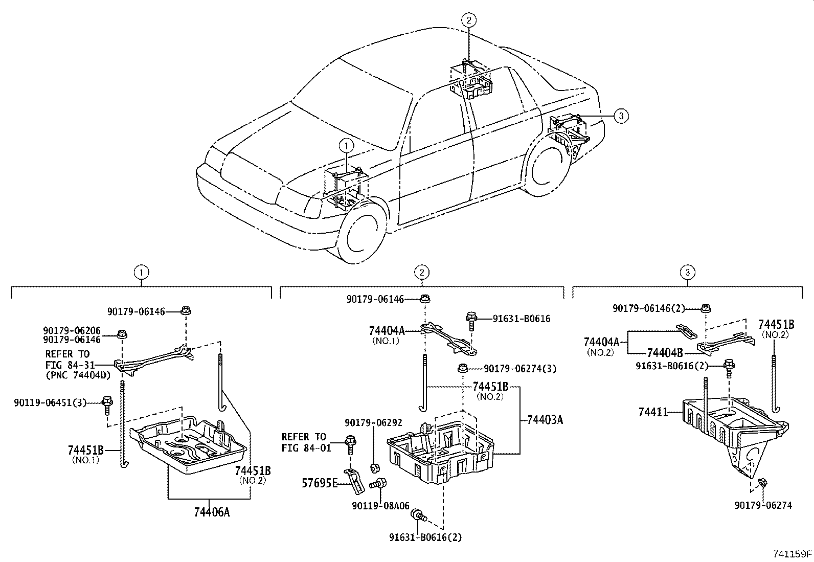74403-43010 CARRIER SUB-ASSY, BATTERY product image
