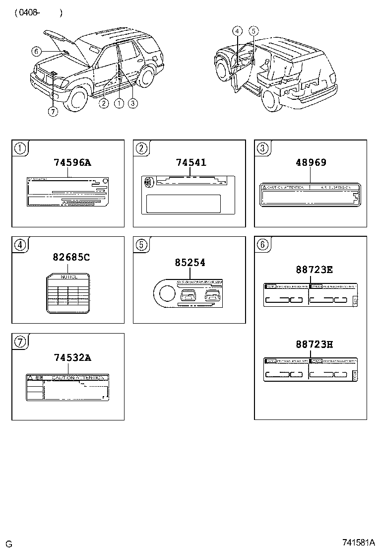 Thumbnail 3 for 88723-0C040